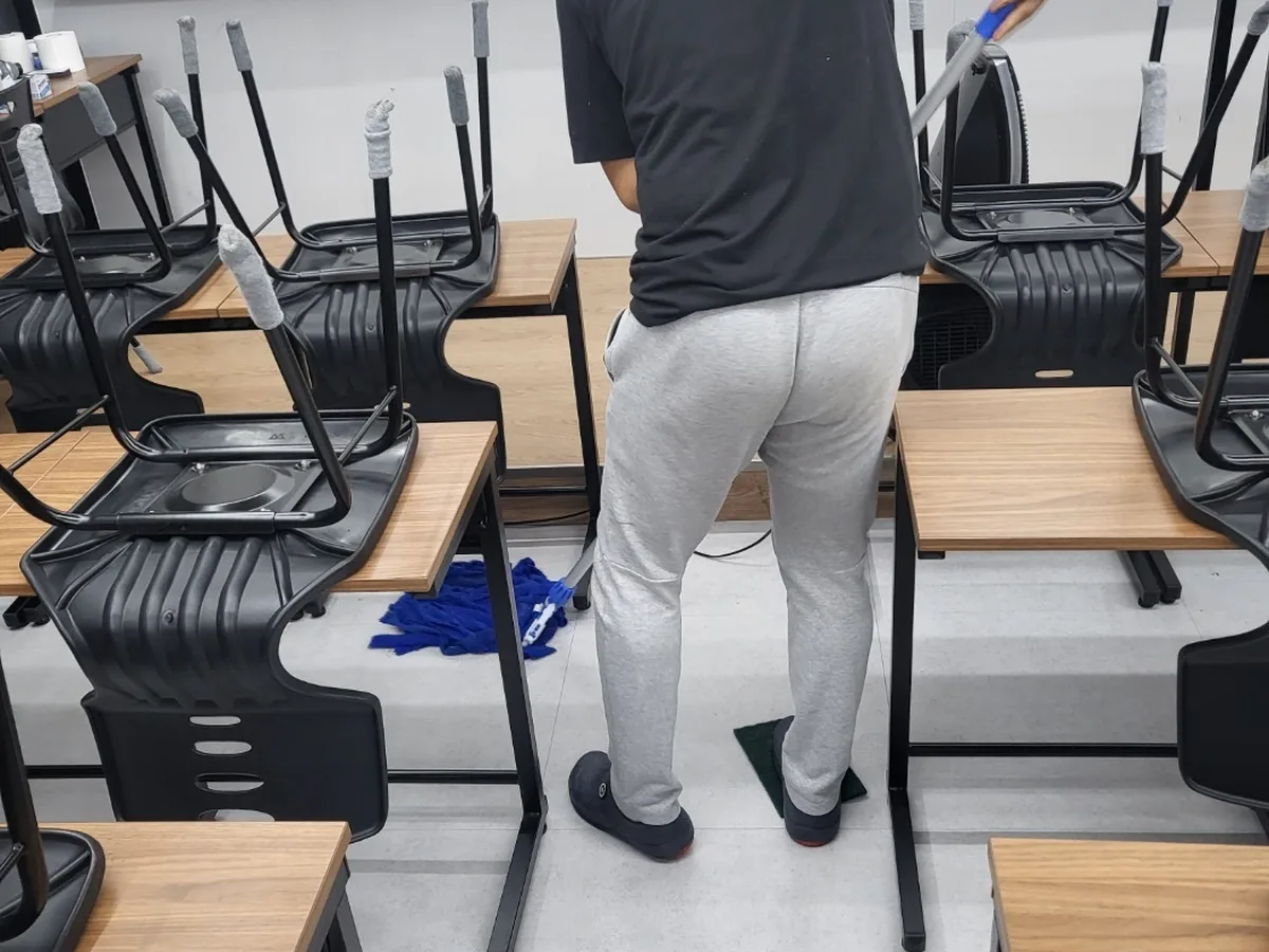 안산시 상록구 이동 학교 교장실·교무실 위생청소 사례 - 행진크린